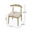 Chaise d'appoint rembourrée Ione Asheboro-486447759-486447756