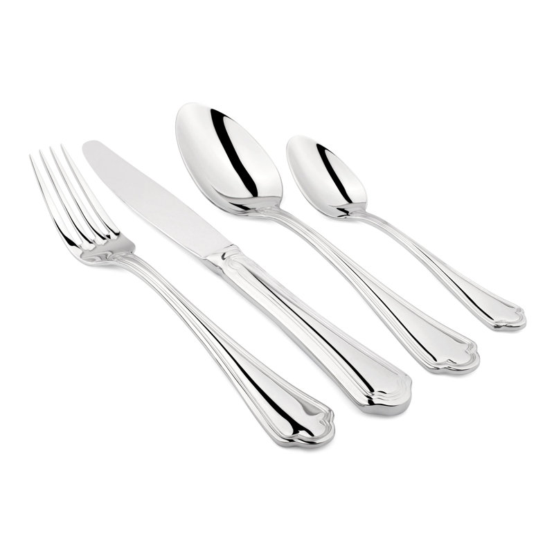 ClassicLiving Osterhoudt 24 Piece Stainless Steel Cutlery Set , Service for 6