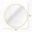 Metal Framed Round Bathrrom Mirror-753215657-753215663