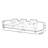 Luxury Deep-seat Straight Sofa