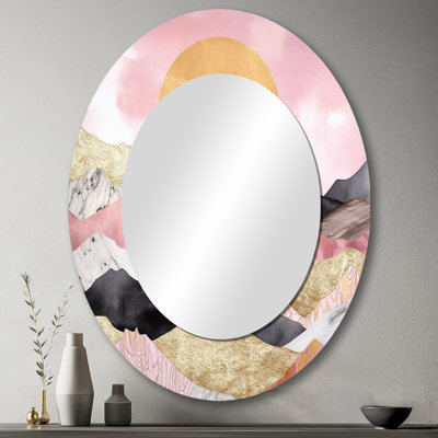 Miroir mural Vibrant Mountain