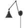 Arti 7.75-in Swing Arm Extendable Single Light Plug-In Sconce with On/Off Switch