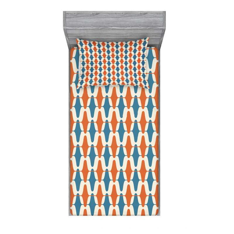 Ensemble de draps, Drap-housse pour lit simple TG avec 1 taie d'oreil