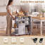 120 cm W Kitchen Cart with