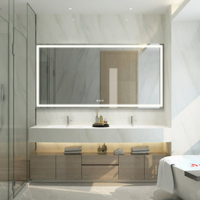 Miroir de salle de bain moderne et contemporain