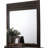 Panang Mahogany Finish Mirror