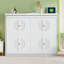 Grand lit escamotable mural, blanc