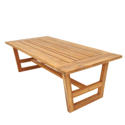 Dayo Acacia Wood Patio Outdoor Coffee Table