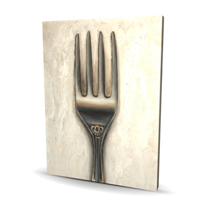 Fourchette rétro - Toile pour maison de campagne