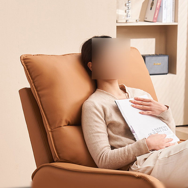 Ergonomic Recliner for Relaxation and Office Use, Brown
