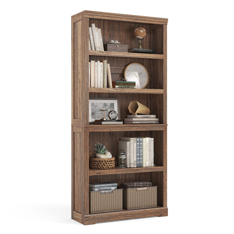 Kiwako Bookcase, Dark Brown