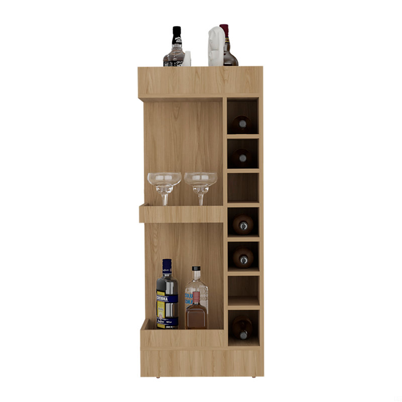 Bar Cabinet, Beige