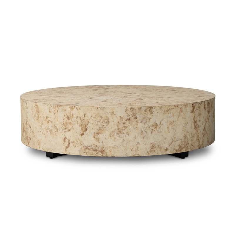 Bellefonte Single Coffee Table, Natural Yukas Resin, Natural Yukas Resin