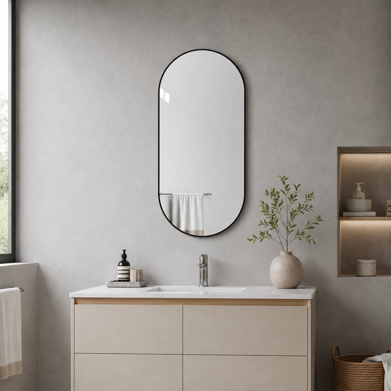 Miroir mural 48 po x 24 po, H 48 po x l 24 po