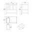 Meuble-lavabo simple 37 po Mckinnis-689755447