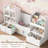 72" W x 37"H 4-IN-ONE Kids Bookcase with 3 Drawers, Soft Cushion, 3-Layer Bookshelf, Reading Nook-2129020856