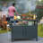 Metal Grill Carts Outdoor with Storage and Wheels-88558130