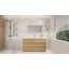 Ensemble de meuble-lavabo simple 60 po Haracha-860767924