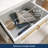 Degolyer Nightstand With Open Storage In White/Rattan