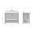 Magnolia 43" Single Bathroom Vanity Set-1228860236