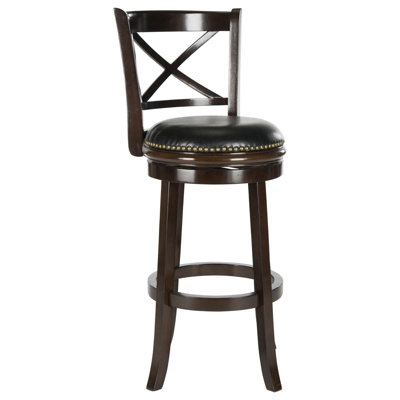 Brockway Swivel Upholstered Counter Stool