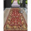Tapis oriental en laine noué à la main en noir / rouge / beige / vert-93233916