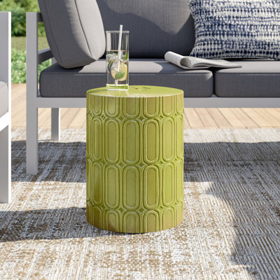 Tabouret de jardin en céramique Morgane