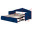 Lit de jour rembourré avec lit gigogne escamotable Comfort-267882197