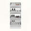 Range-chaussures vertical blanc avec portes-1721283783
