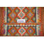 Tapis décoratif multicolore kilim oriental 4 x 6