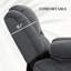 Fauteuil de massage pour adultes, gris