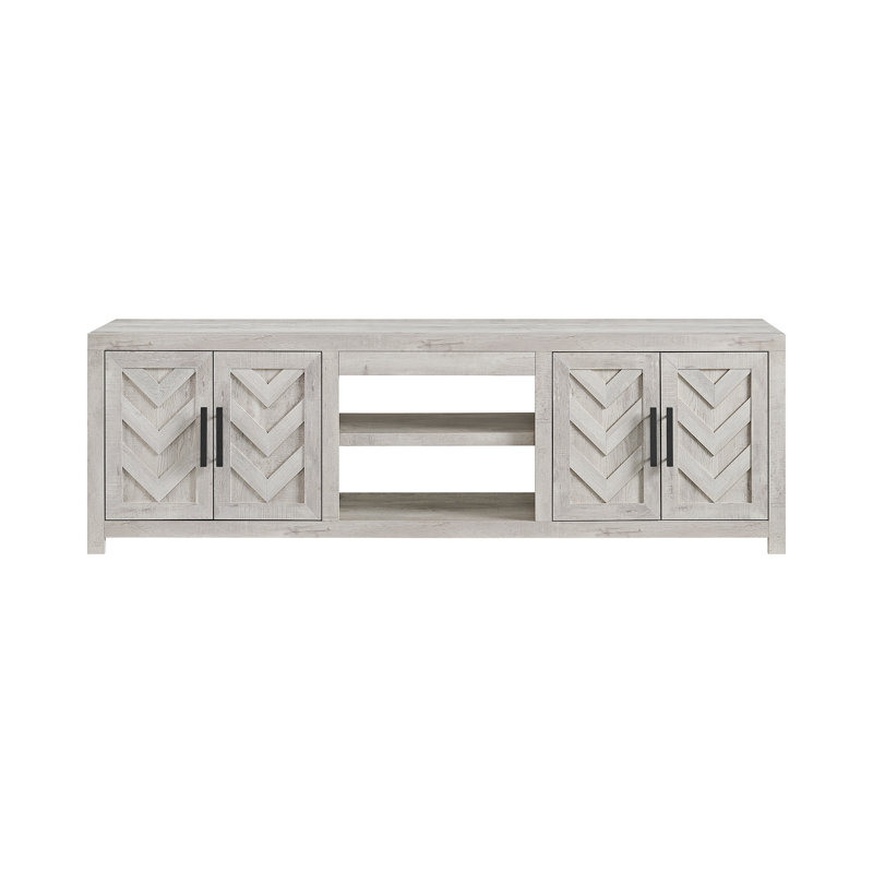 Meuble télé 71 po sans foyer Holmes, 26" H x 71" W x 16" D