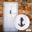 Heurtoir de porte antique Nautical Ship's