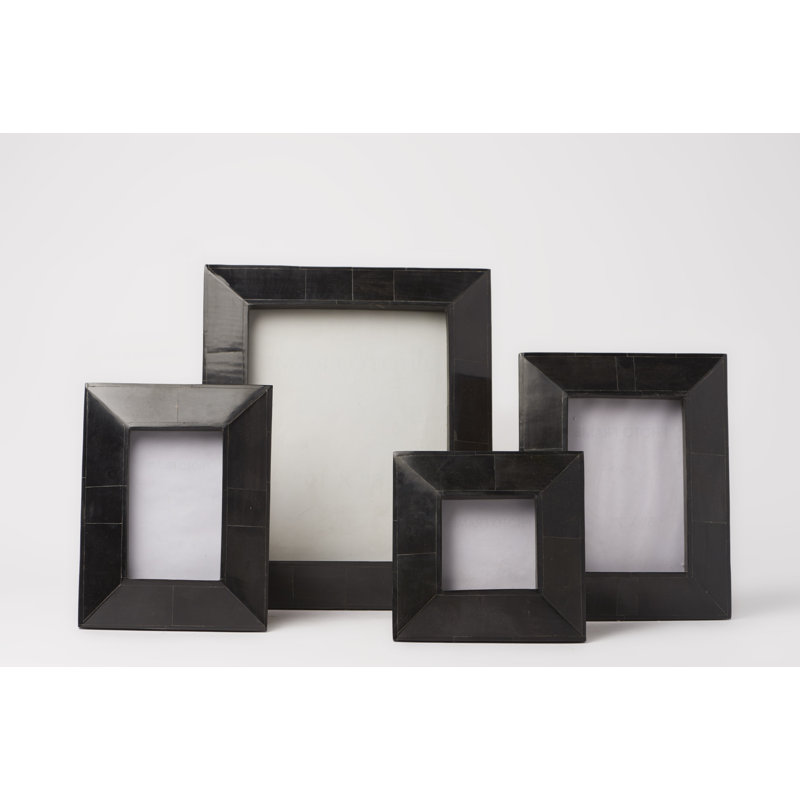 Cadre photo simple noir Ayrton, 4 po x 6 po