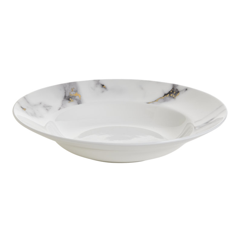 Prouna Venice Fog Bone China Soup/Pasta Bowl | Wayfair