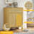 Storage Cabinet with Rattan Doors-119376333