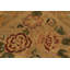 Tapis beige rectangulaire en laine noué à la main 9 pi 1 po x 12 pi 4 po Roca Oriental