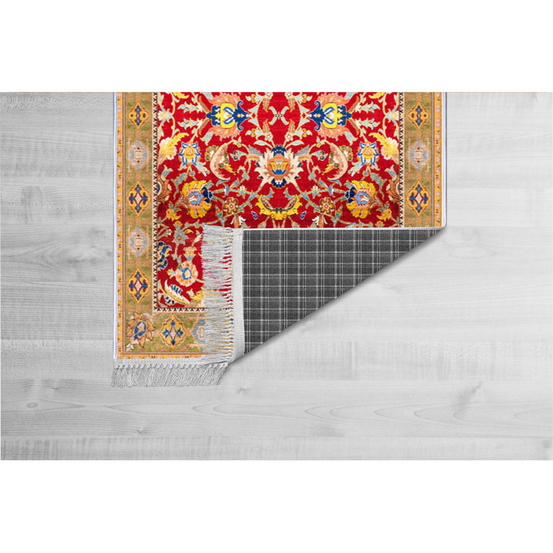 Luxurious 3D Printed Velvet Carpet, 47.2 x 70.9 inches | 100% Velvet Fabric, 100% Cotton Sole | Pile Height: 0.4 inches, Total Height: 0.5 inches | Antibacterial, Non-Slip, Machine Washable | Ideal for Living Room & Bedroom Decor