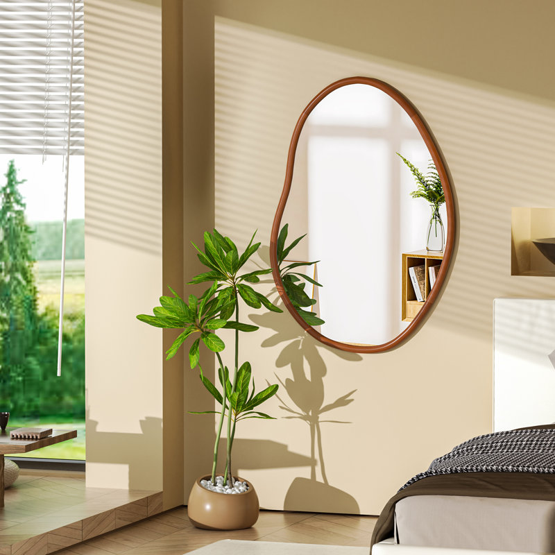 Asymmetrical Mirror Finleyville Decor for Bedroom & Hall