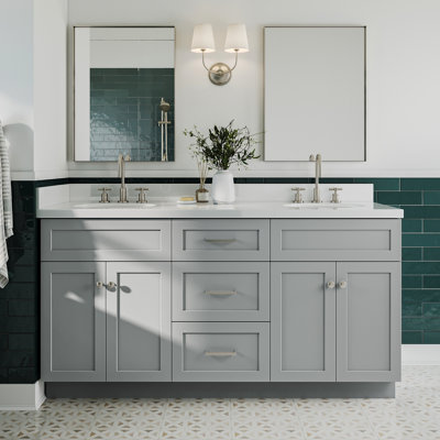 Base de meuble-lavabo double Paulla