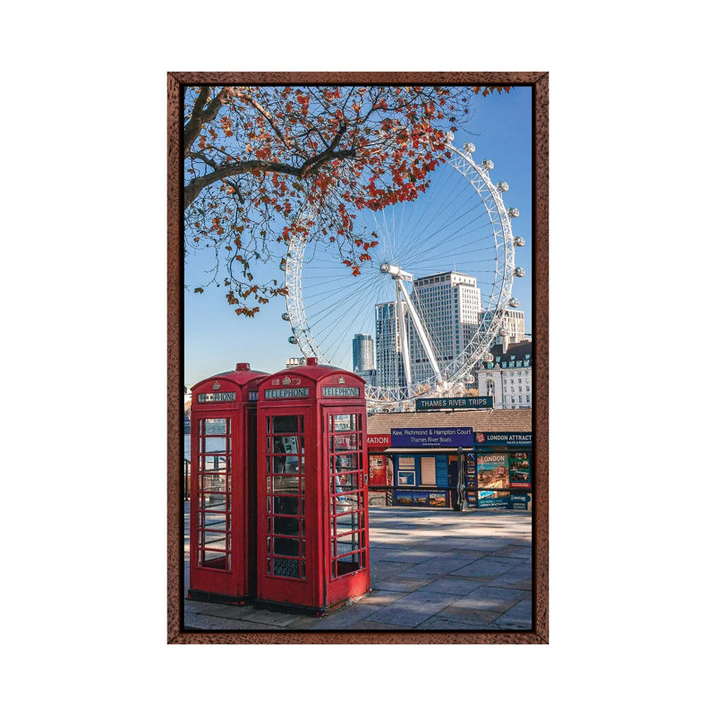 The Urbanteller by The Urbanteller - Floater Frame Gallery-Wrapped Canvas Giclée on Canvas, Classic Wood