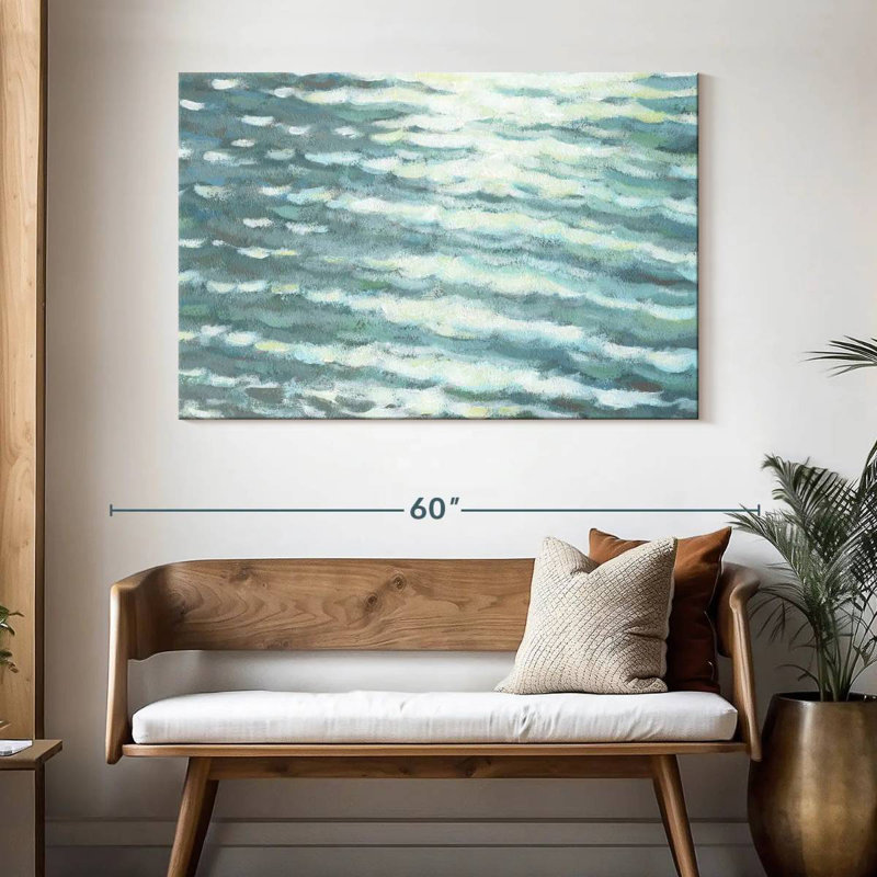 Gillard Sunlit Waves, H 32 po x l 48 po
