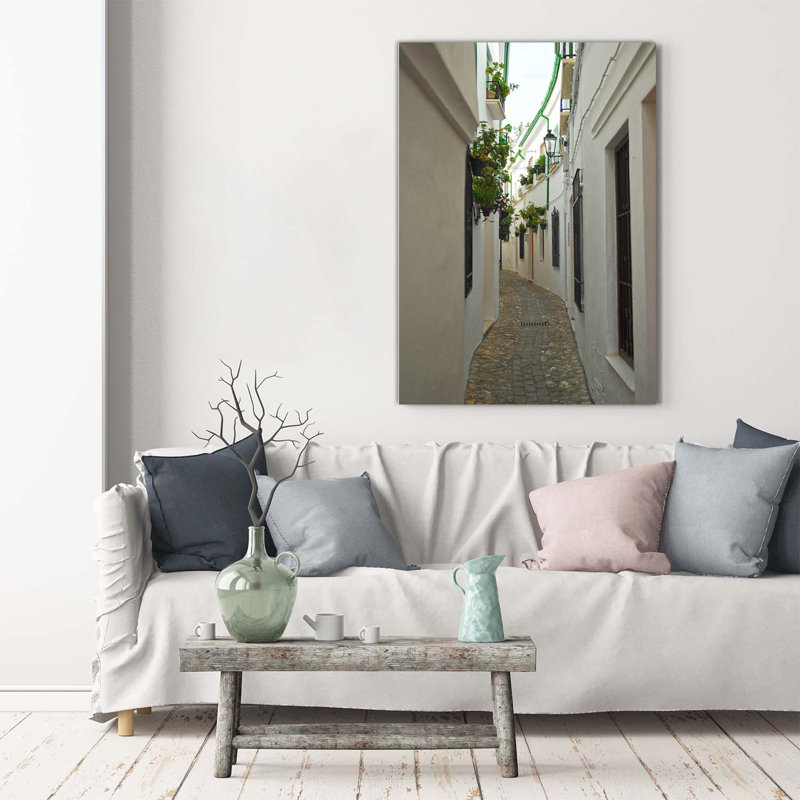 Streets Of Andalusia - Wrapped Canvas Print