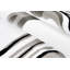 Tapis abstrait noir / argent Linnea-32557510