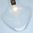 1 - Light Dimmable Glass Pendant Light