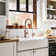 Pull Down Kitchen Faucet with Single Handle and Deck Plate