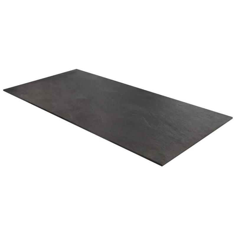 ZenTech 24x48 Matte Porcelain Tile, Graphite Gray