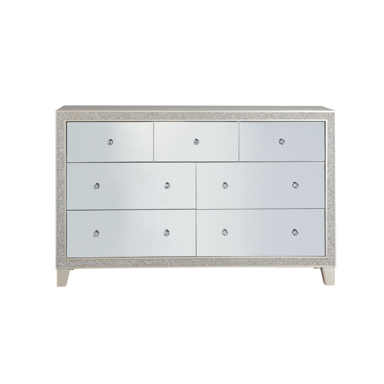 63'' W 7 - Drawer Dresser with Mirror