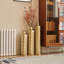 Ensemble de 3 vases de plancher en métal