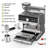 Fashionwu Semi-Automatic Espresso Machine with Frother-98252880